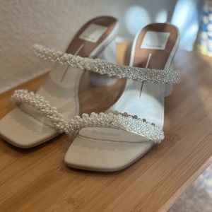 Dolce Vita - Noel Heels - Vanilla Pearls